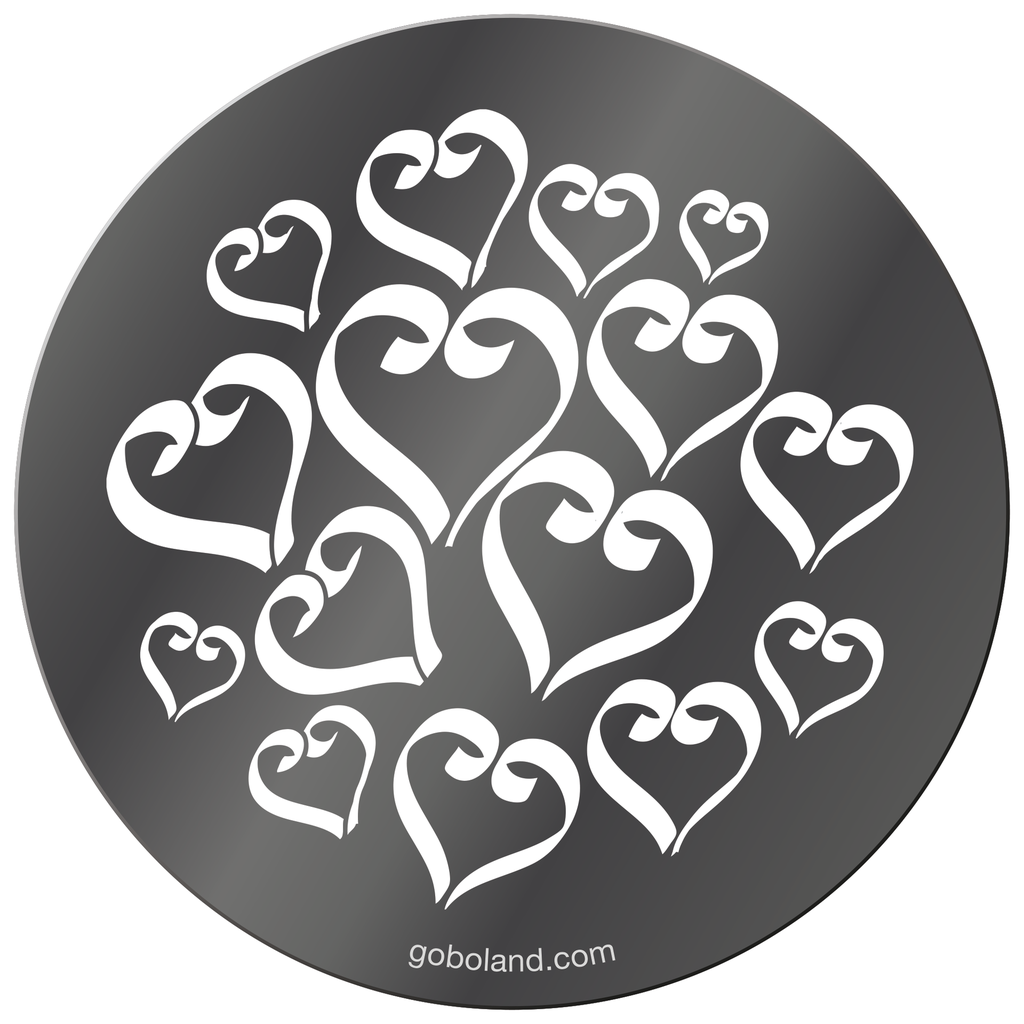 1 431 004 - Calligraphic Hearts